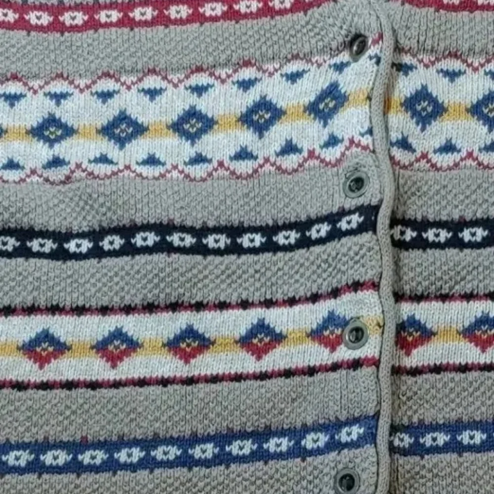 Vtg Boho Fringed Shirt Vest Aztec Southwestern Eclectic Granpa Tribal Button Lg